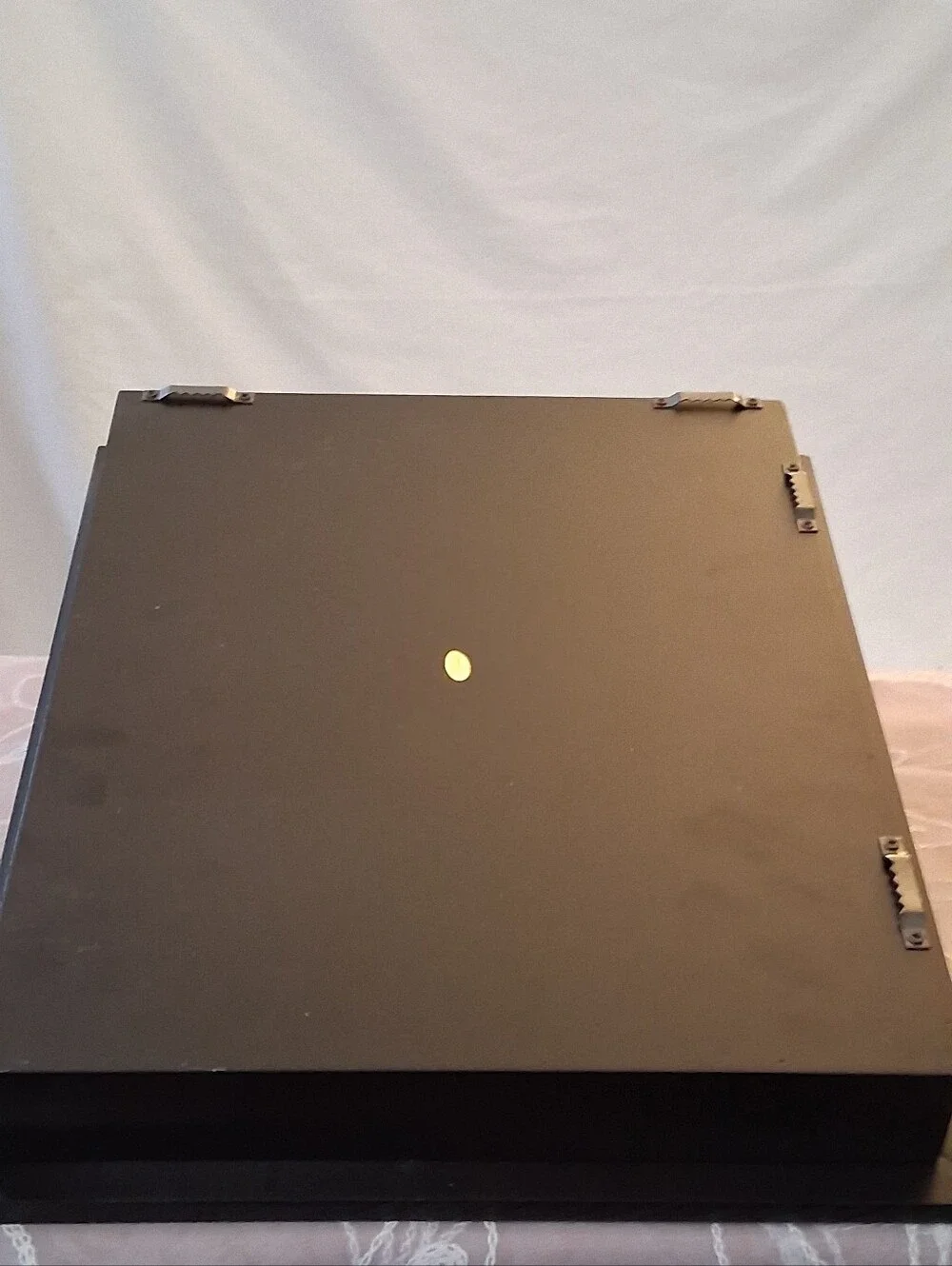 Hinged Front Opening Photo Frame W/Hidden Storage Box